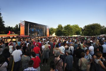 Im Freibad Raffteich wird nicht nur gebadet. Im August findet hier jährlich ein Open Air Festival mit musikalischen Top Acts statt“ Urheber: Braunschweig Stadtmarketing GmbH / Daniel Möller