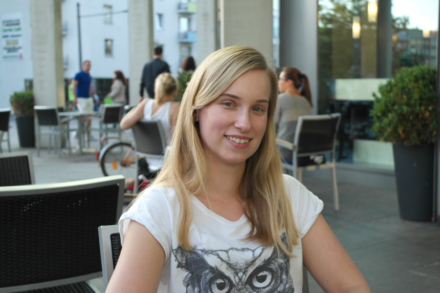 Sara Ibendahl verbringt den Sommer am liebsten auf der Oker. Foto: Jan Engelken