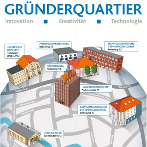 Im Braunschweiger Gründerquartier sind Gründergeist, Kreativität und Innovationsfreude konzentriert. Braunschweig Zukunft GmbH