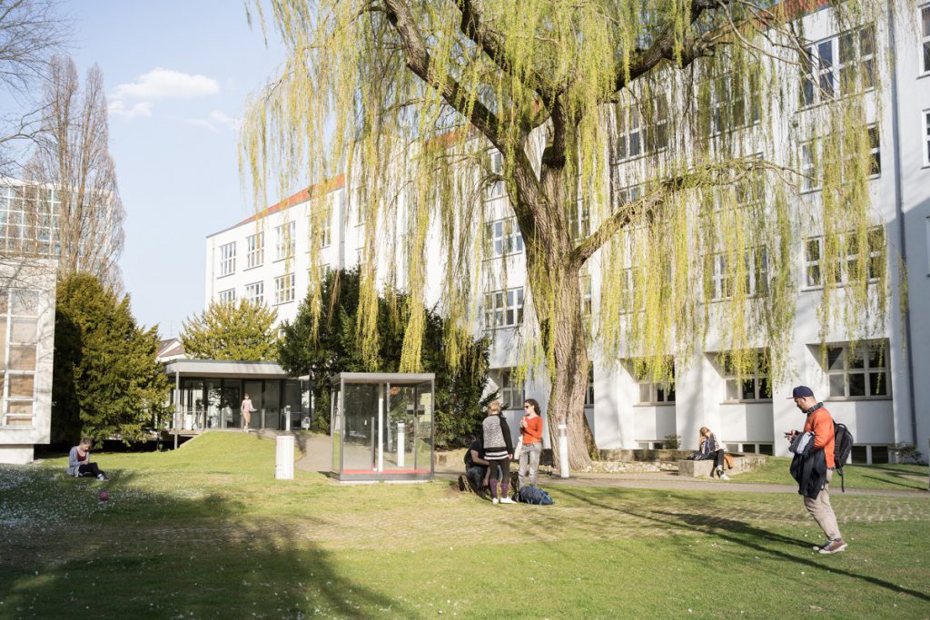 Der Weidenhof der HBK Braunschweig. Foto: Frank Sperling